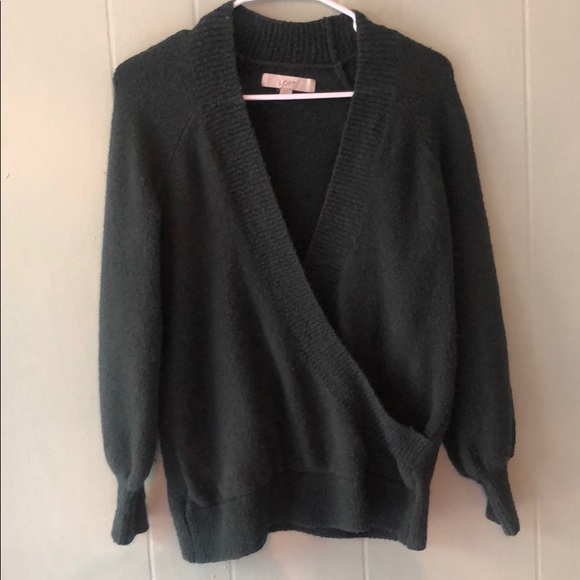 Loft Hunter Green Sweater - Picture 1 of 5